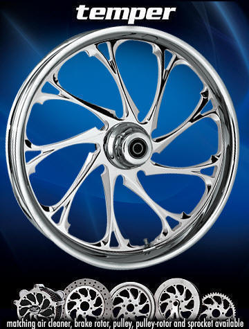 Motorcycle / Cruiser RC Components Chrome Billet Rims - 1(509)466-3410